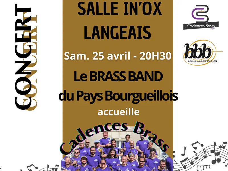 Concert du Brass band bourgueillois