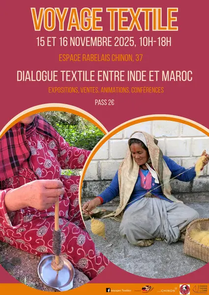 Affiche Voyage textile