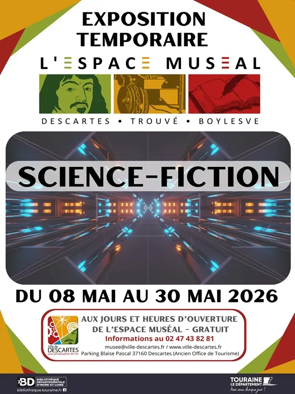 AFFICHES ATELIERS EVENEMENTS  - Affiche expo Science Fiction