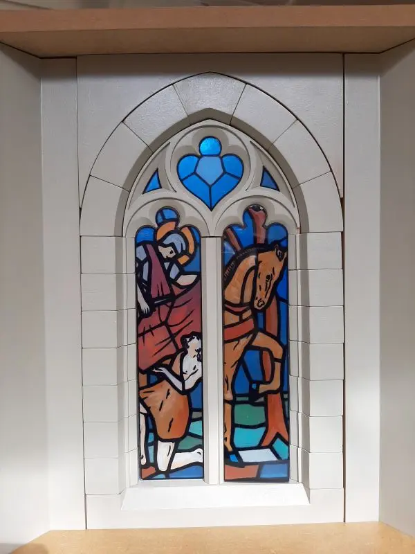 Maquette de baie gothique
