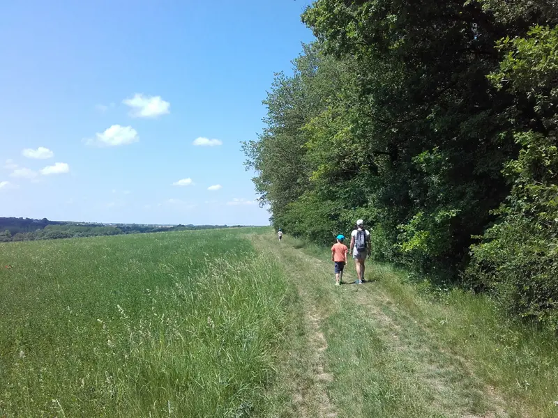 Randonnée à Chédigny, en Touraine