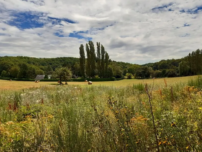 Randonnée de Saint-Ouen-les-Vignes - Vue sur la vallée de la Ramberge