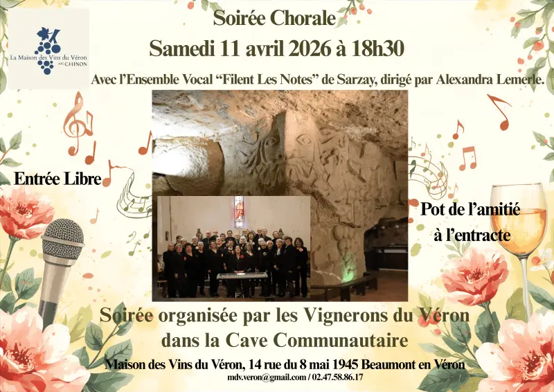 CVL - Soirée Chorale - Beaumont-en-Véron