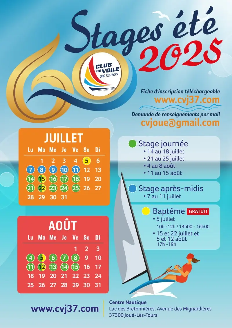 affiche stages 2025