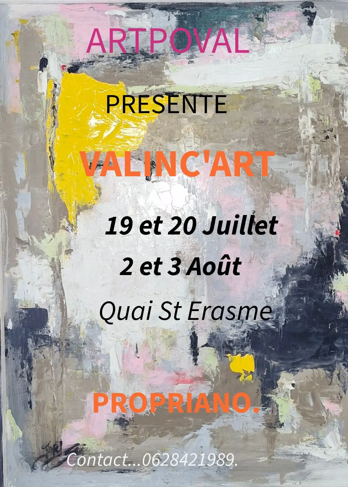 ARTPOVAL EXPOSITIONS ESTIVALES