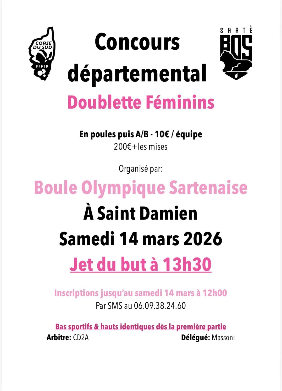 BOULODROME SAINT DAMIEN - SARTENE