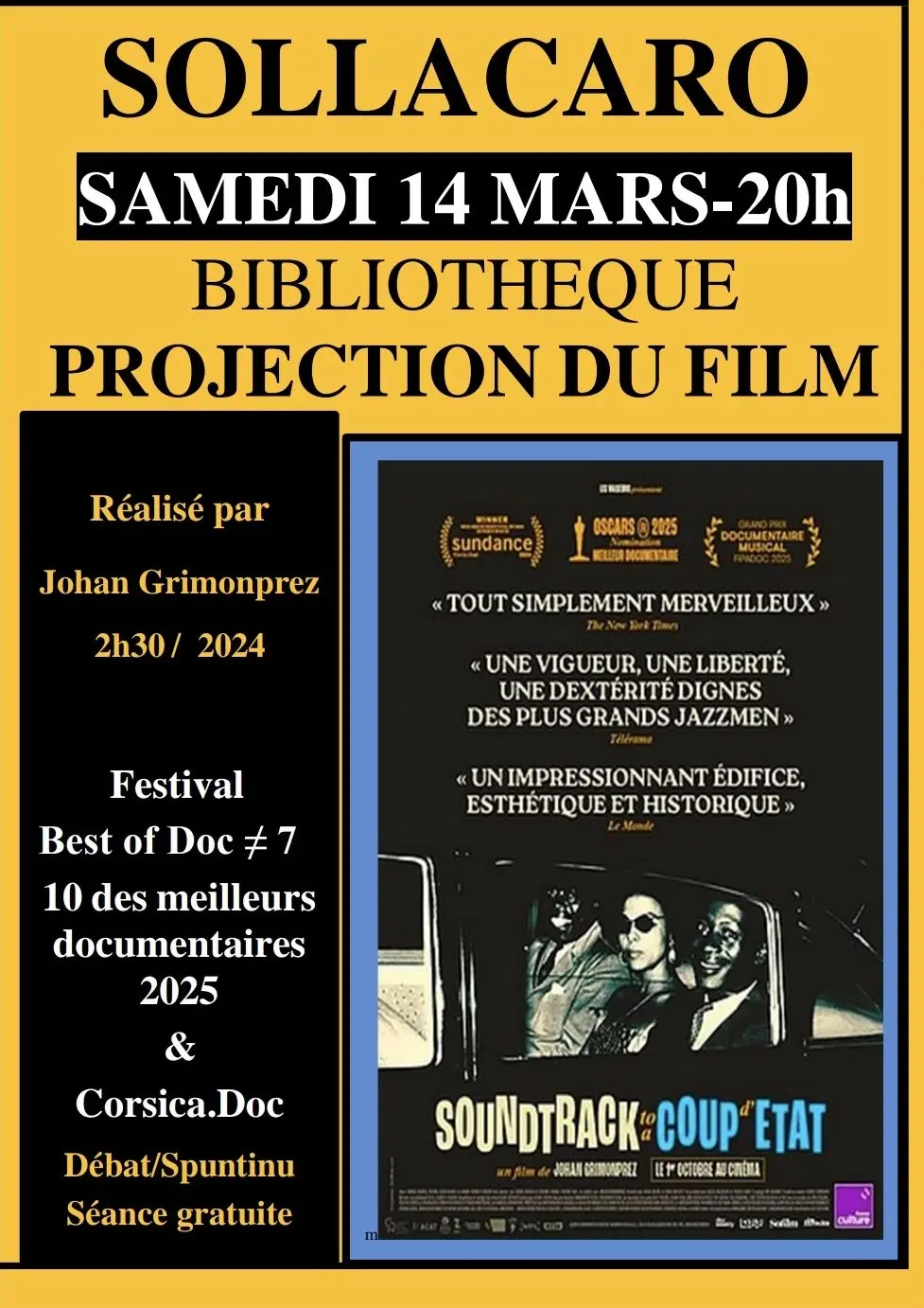 BIBLIOTHEQUE DE SOLLACARO