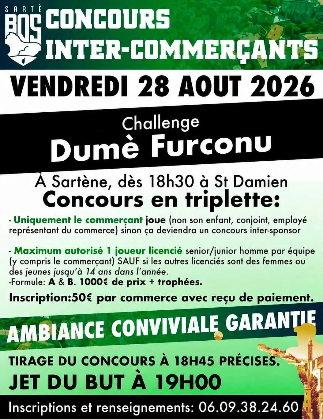 BOULODROME SAINT DAMIEN - SARTENE