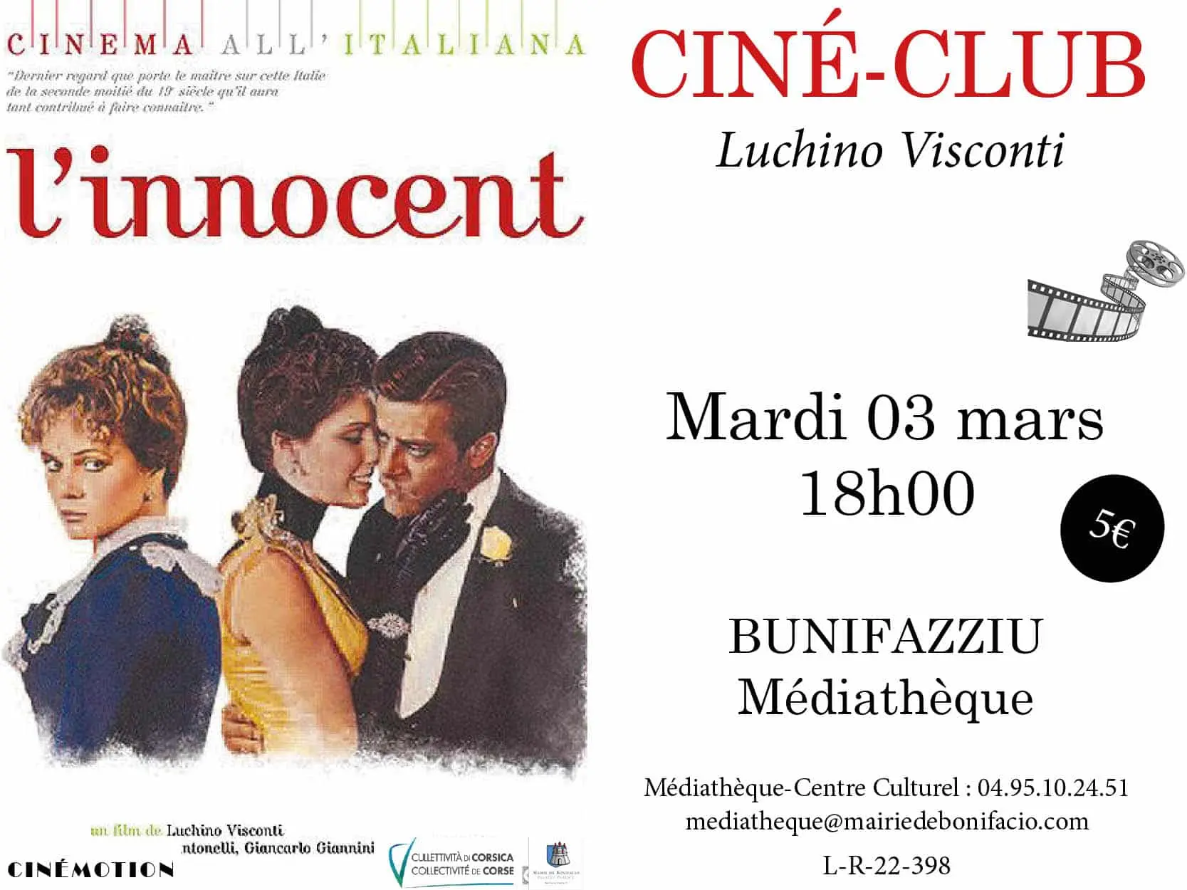 Ciné-club : l'innocent
