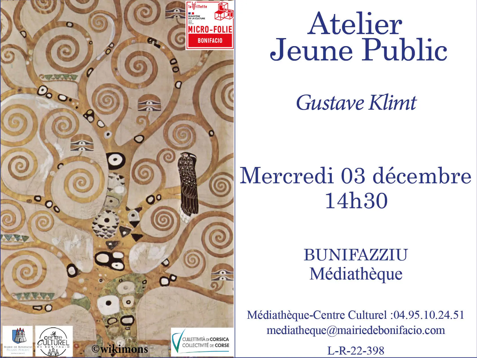 Atelier Jeune Public : Gustave Klimt