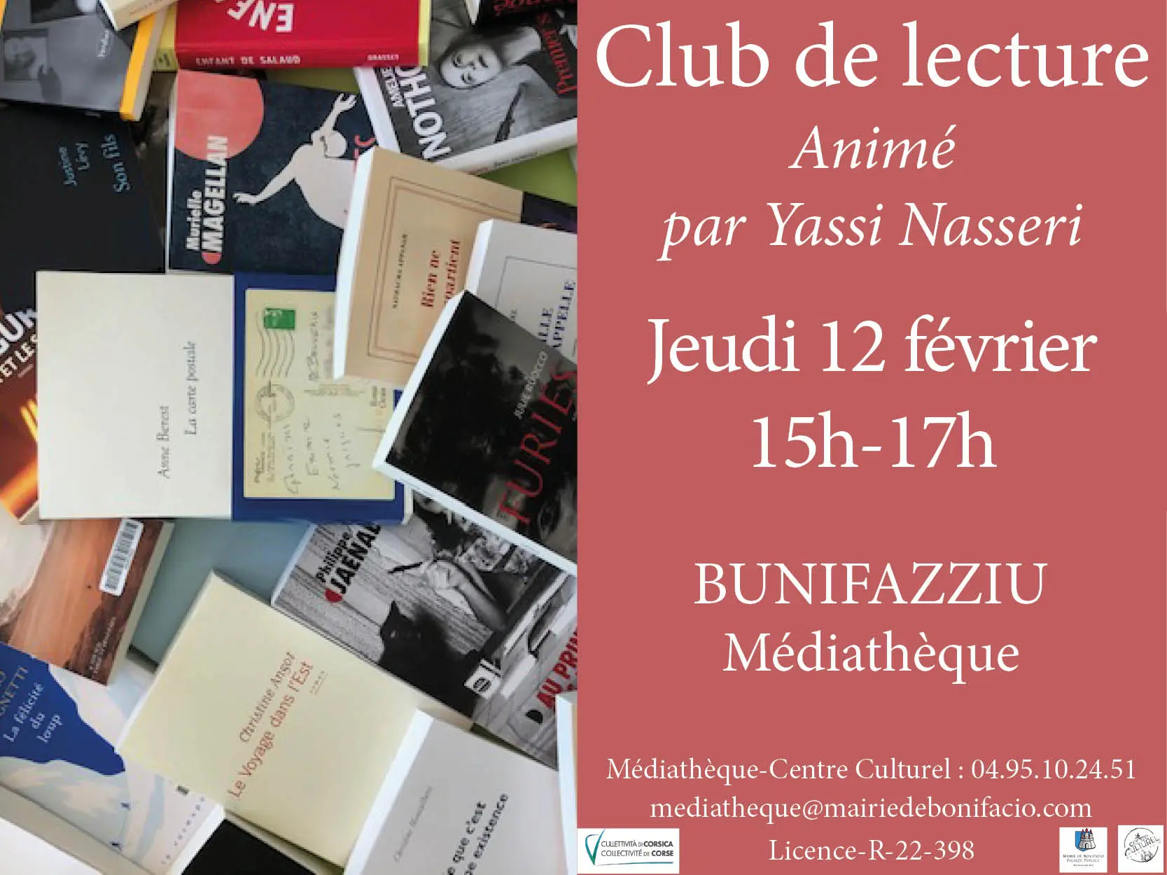 Club de lecture à Bonifacio