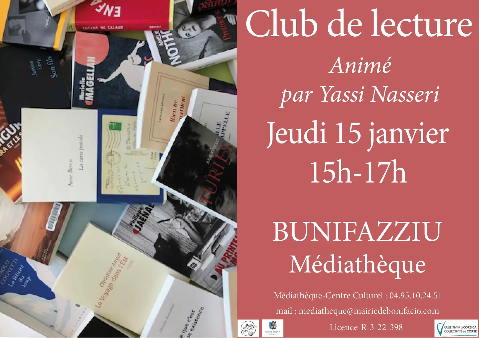 Club de lecture à Bonifacio
