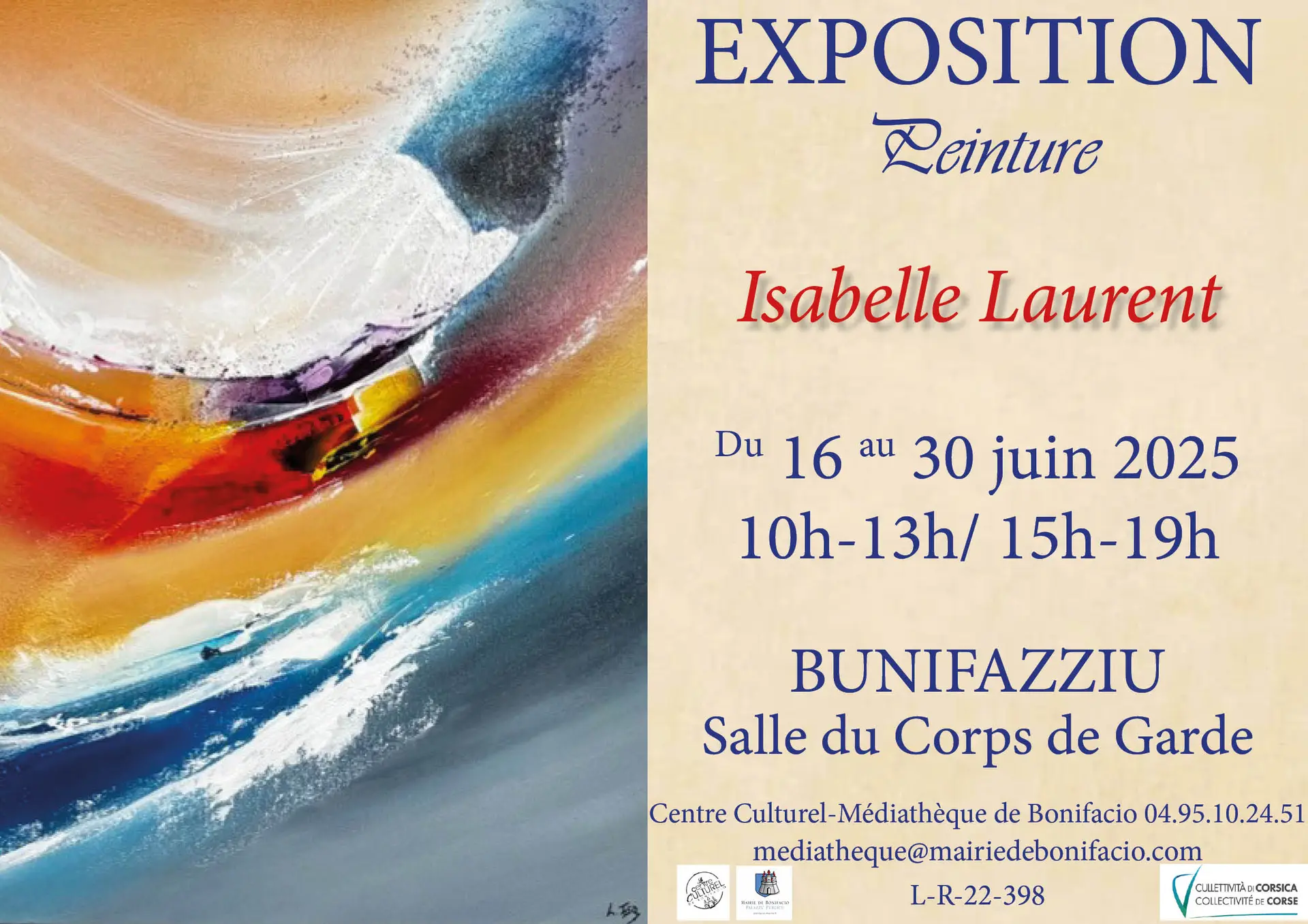 Exposition Isabelle Laurent