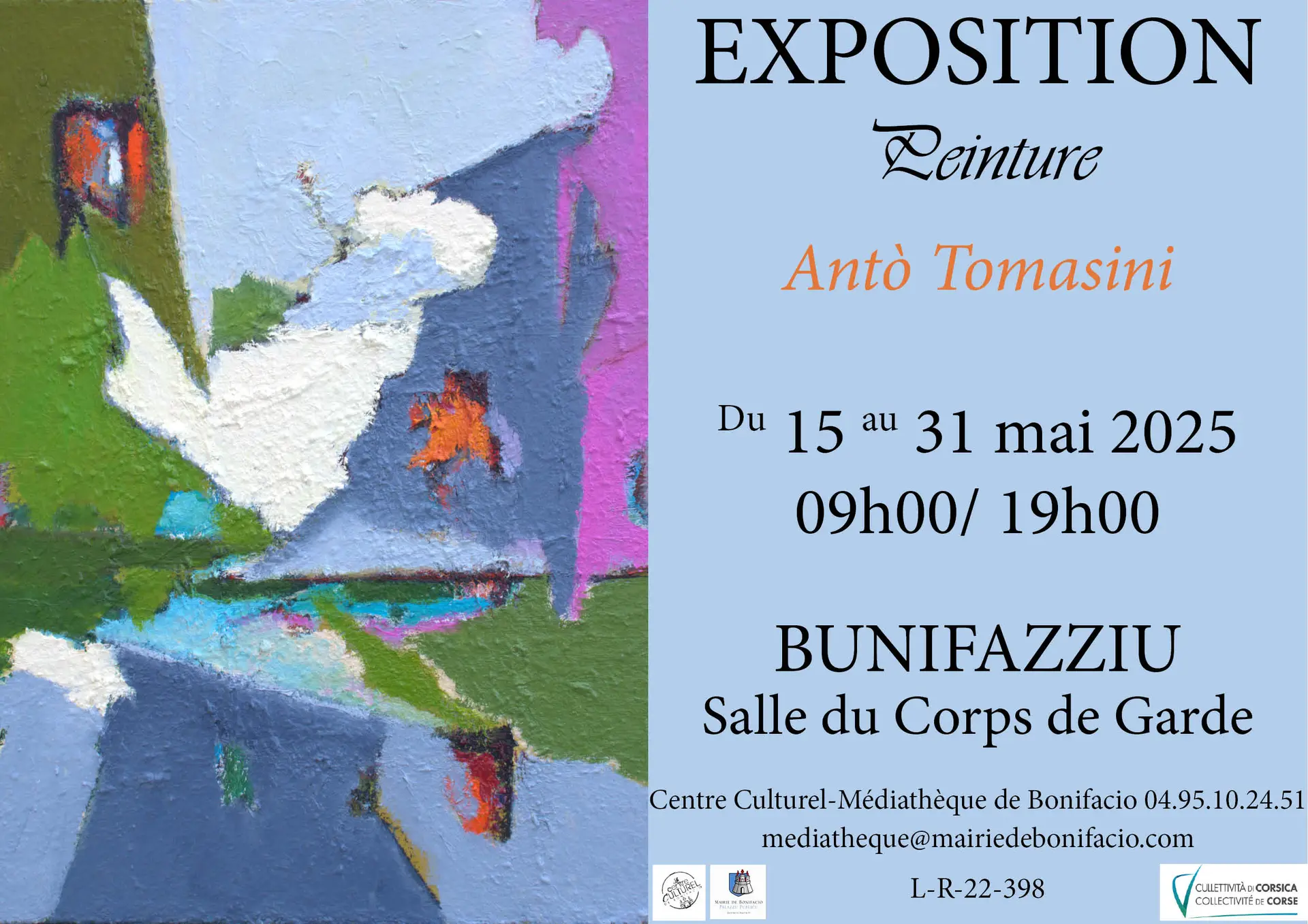 16 au 31.05.25 - Exposition AntoTomasini