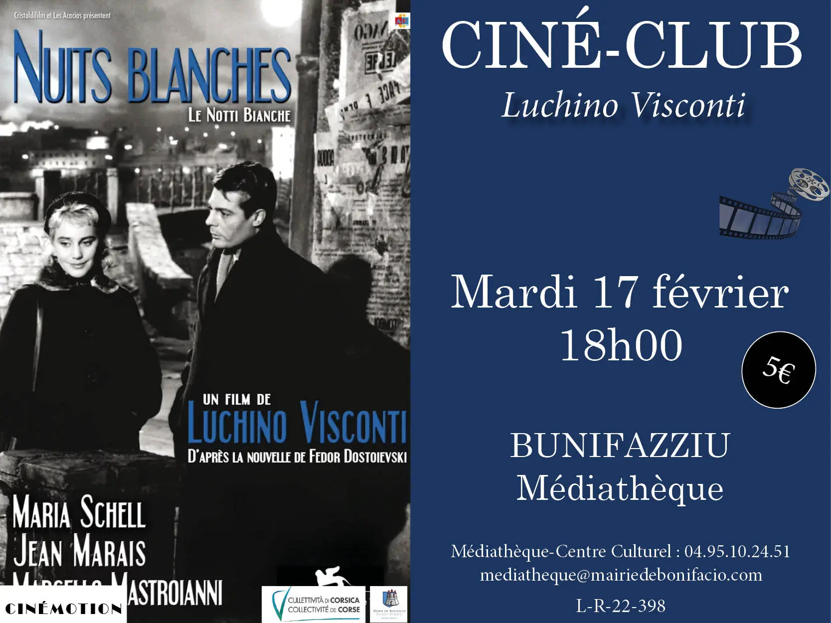 Ciné-club : Les Nuits Blanches