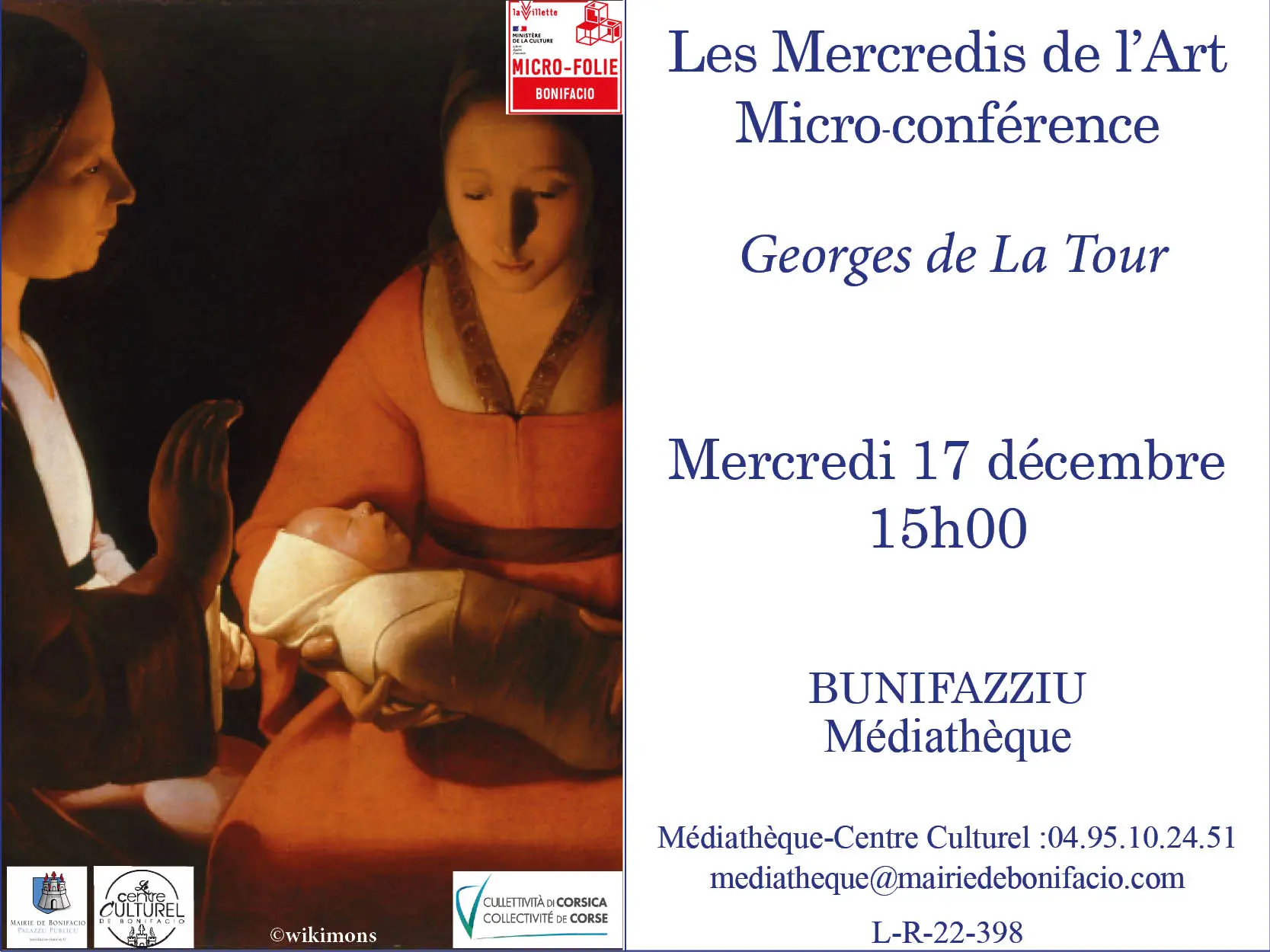 Micro-conférence Georges de La Tour