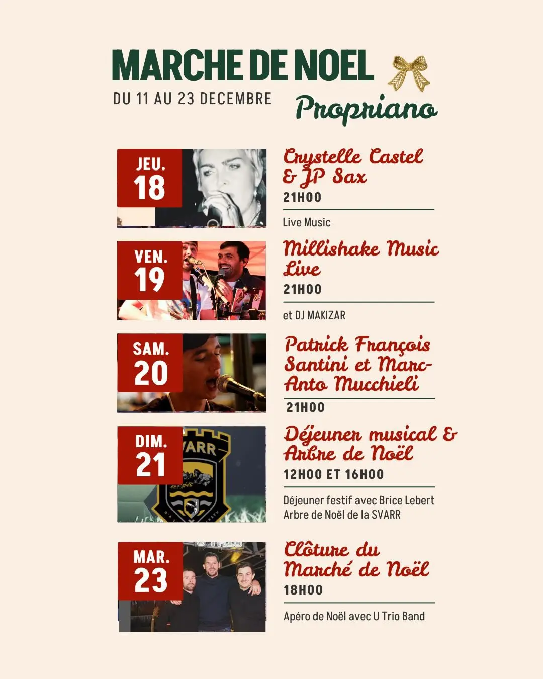 Marché de Noël - Propriano