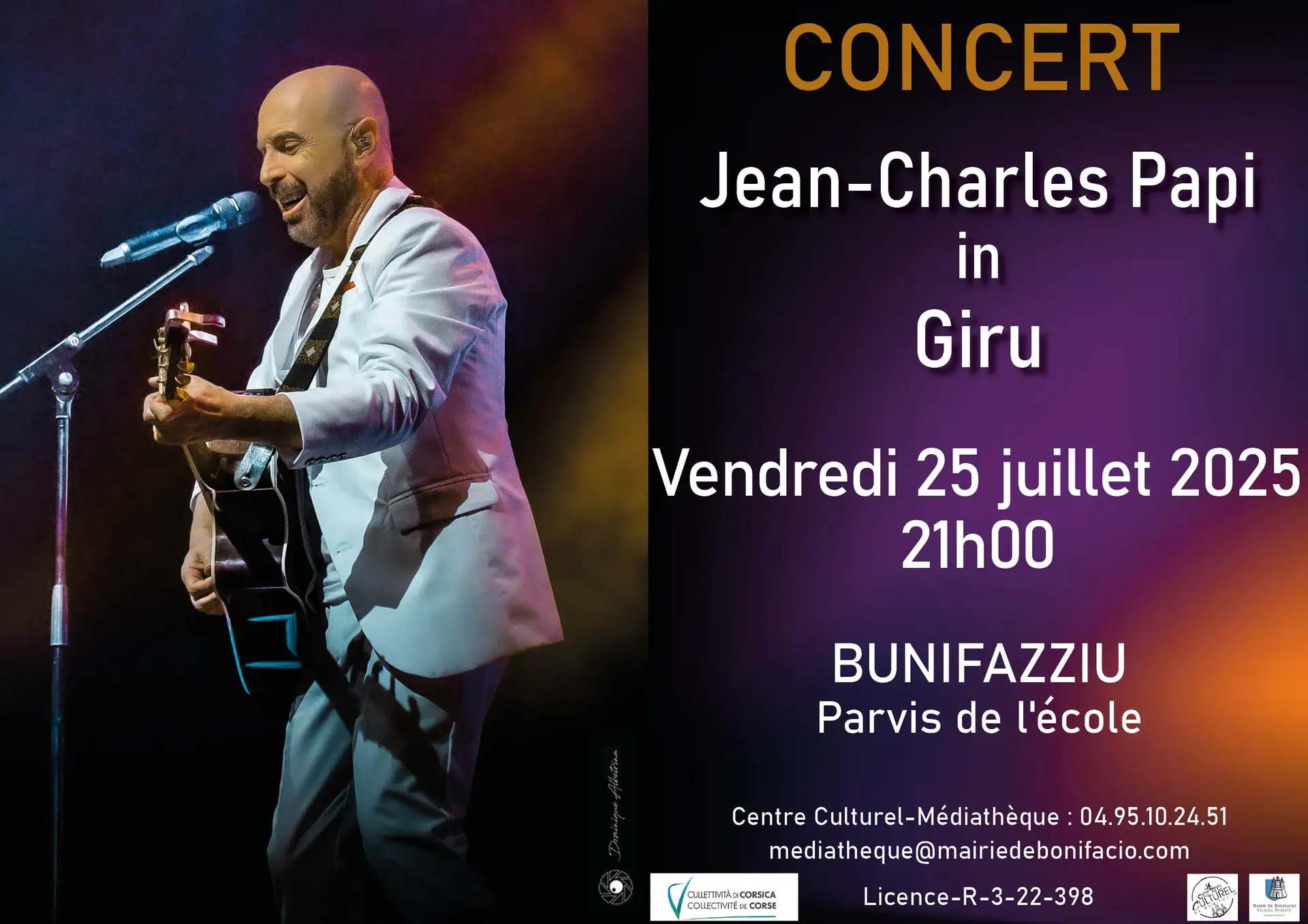 Concert Jean-Charles Papi