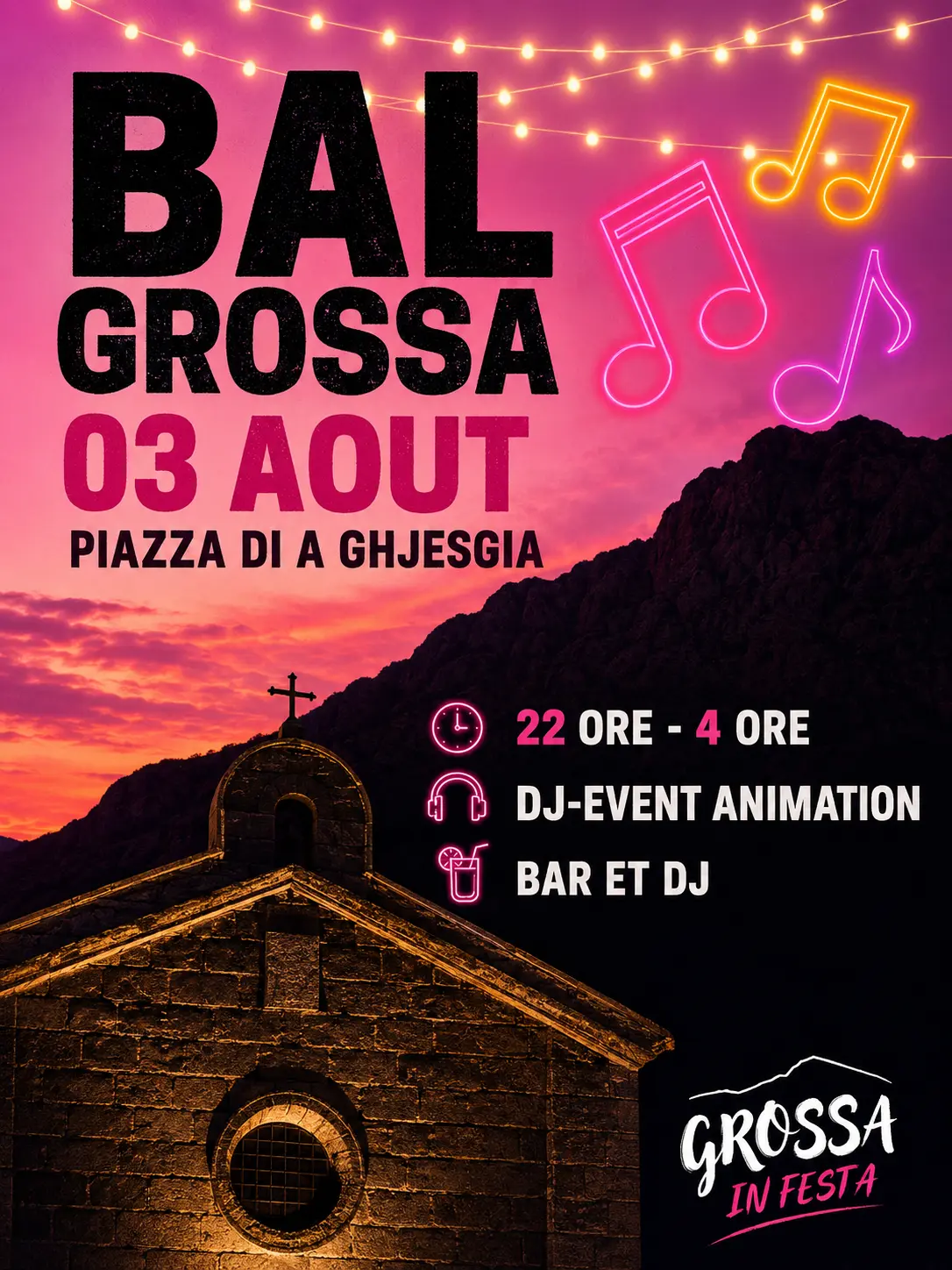 PLACE DE L'EGLISE - GROSSA