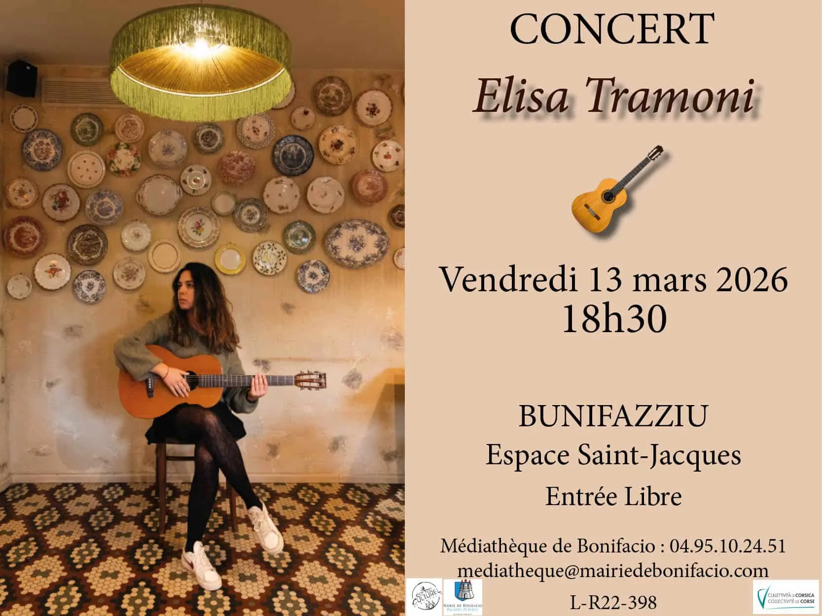 Concert d'Elisa Tramoni