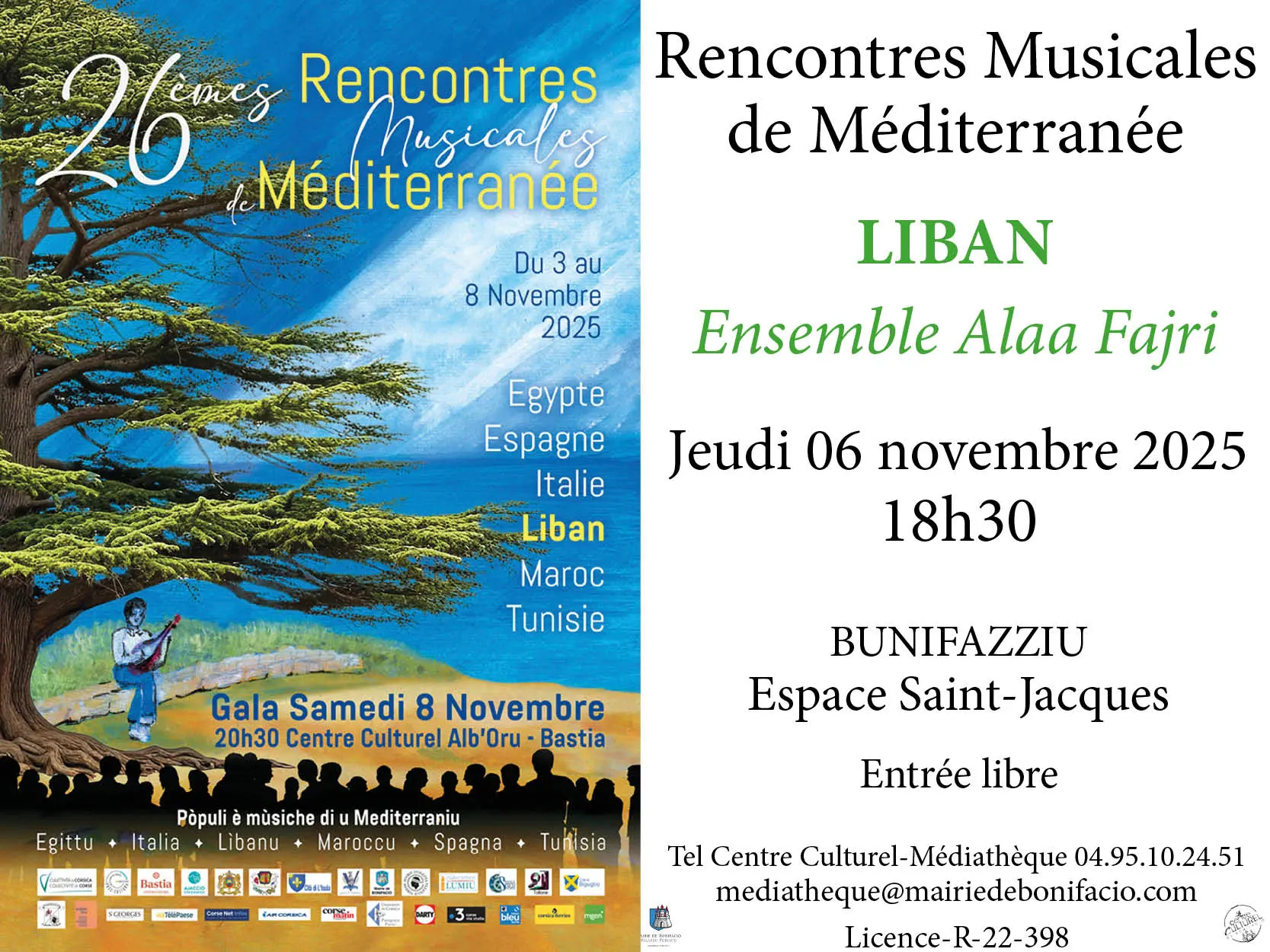 Rencontres Musicales de Méditerranéee à Bonifacio