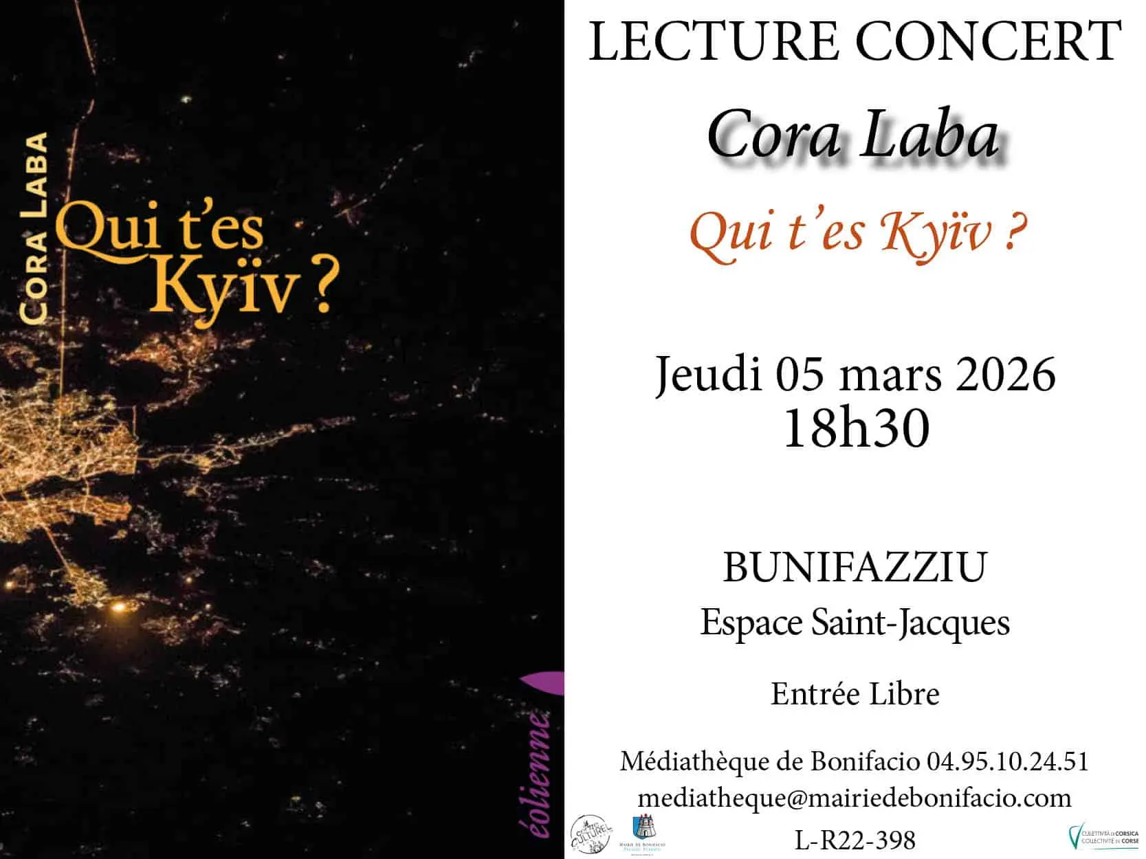 Lecture musicale et concert « Qui t’es Kyïv ? »