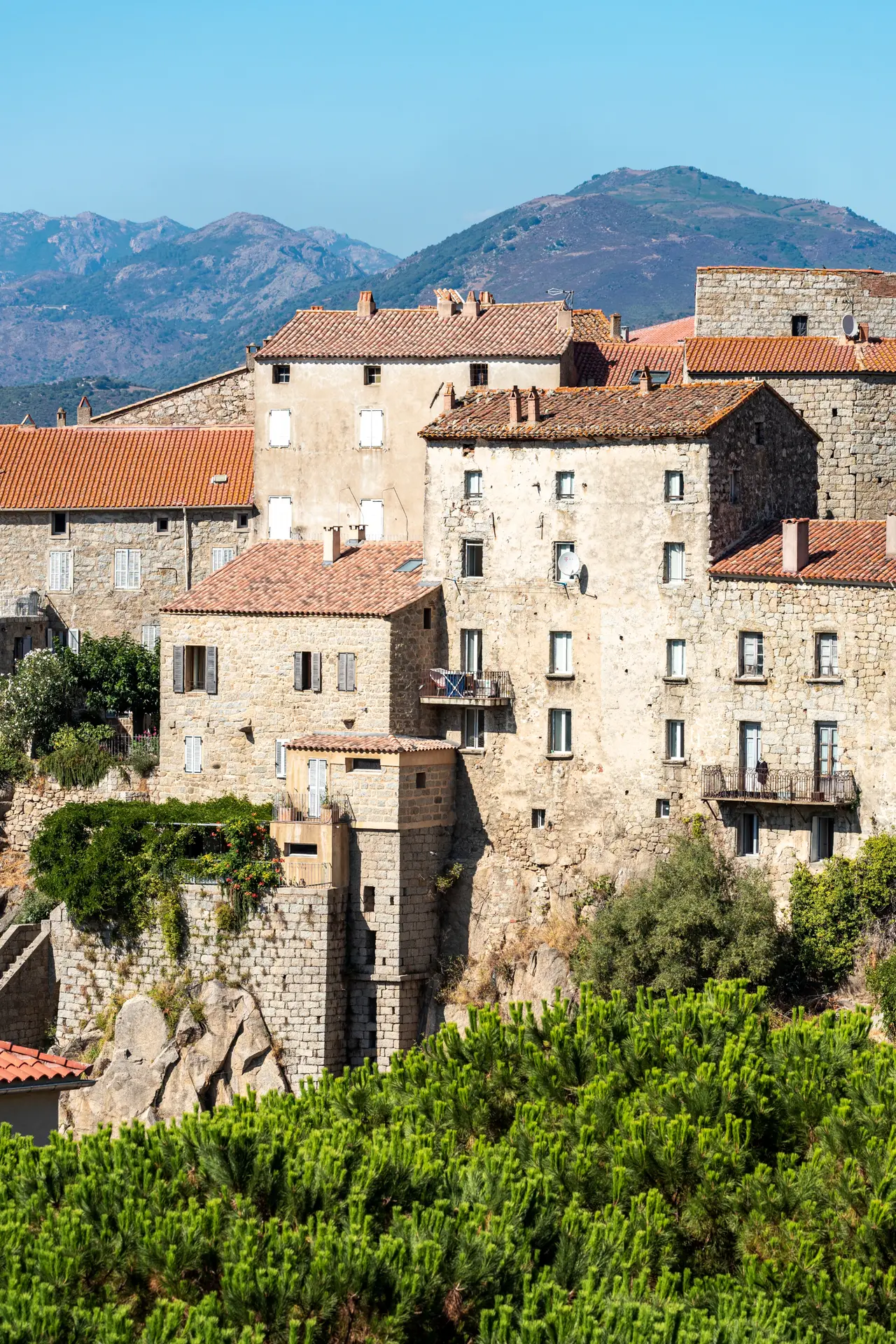 Les hautes maisons de Sartene