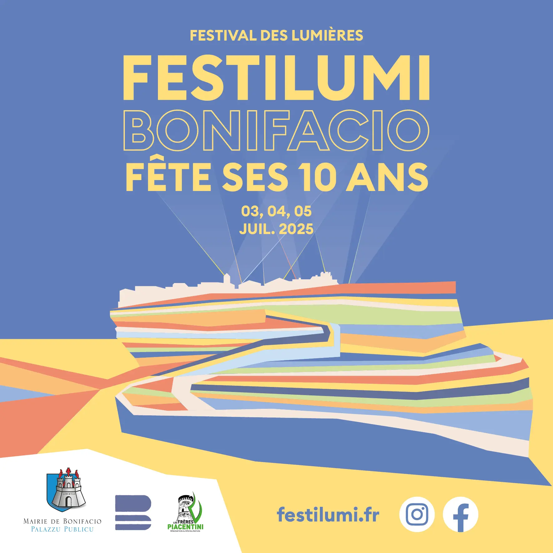 Affiche Festi Lumi 2025