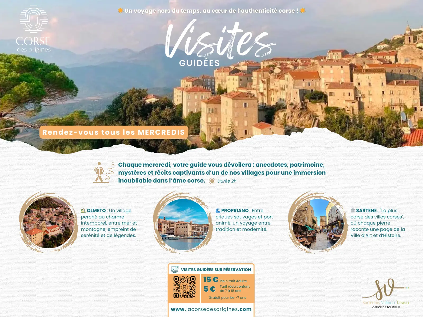 Visite guidée des villages
