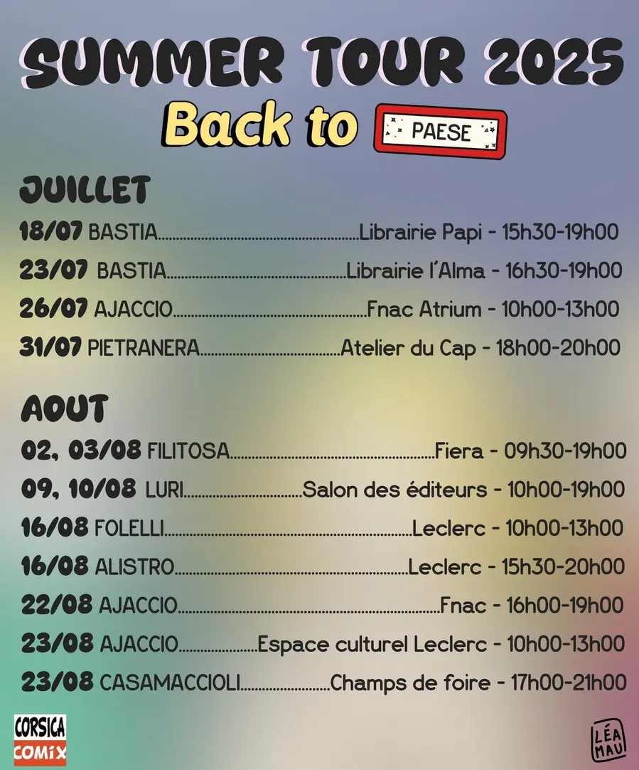 DATES EN CORSE
