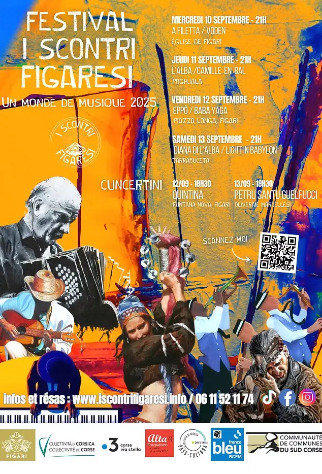Festival de musique du monde : I Scontri Figaresi 2025