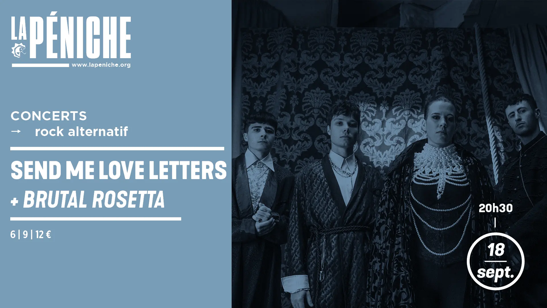 Bannière Send Me Love Letters