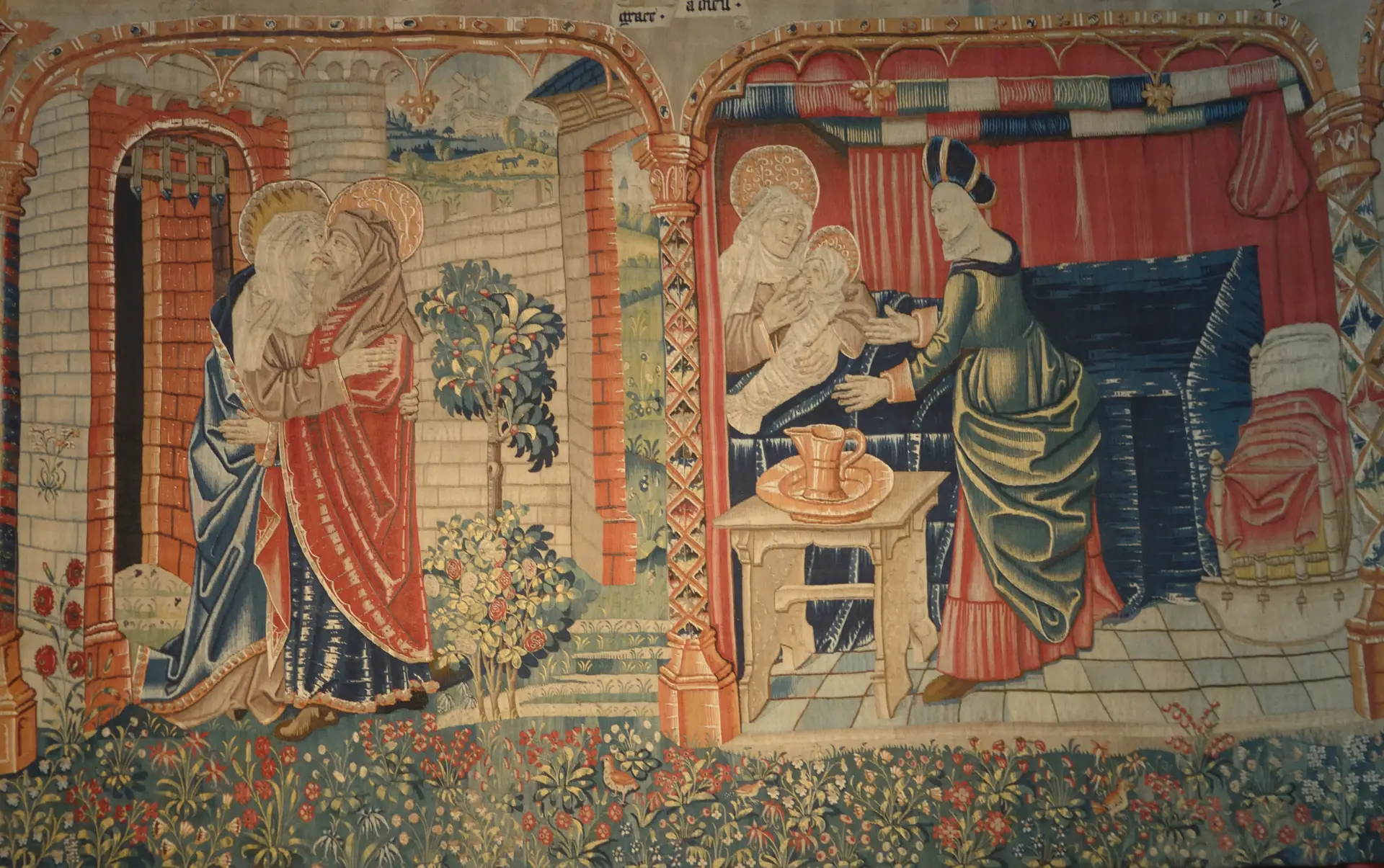 1 3 baiser porte dorée et 2 3 naissance de Marie