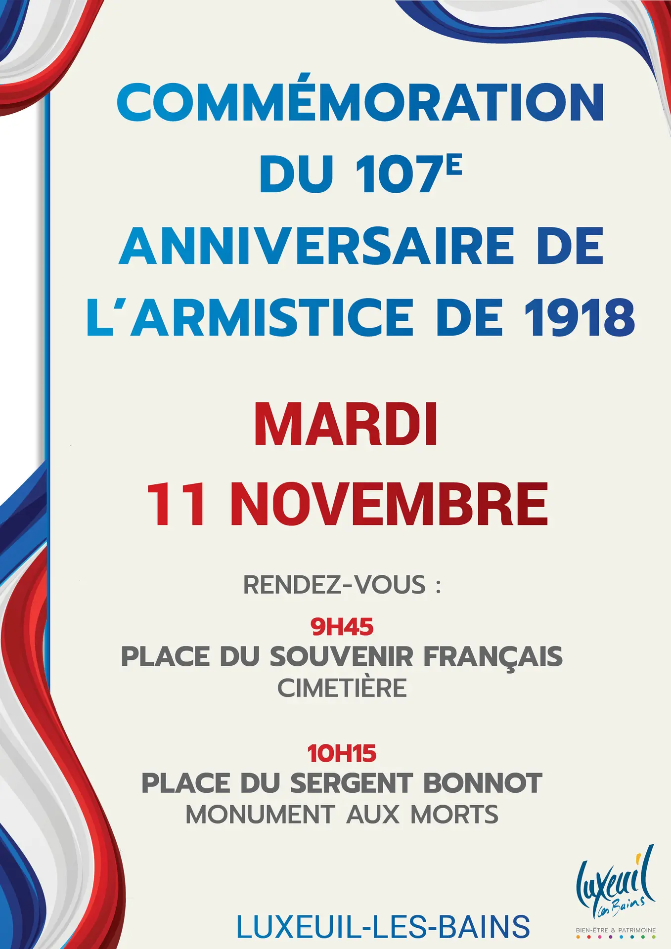 11 NOV 2025 - Affiche