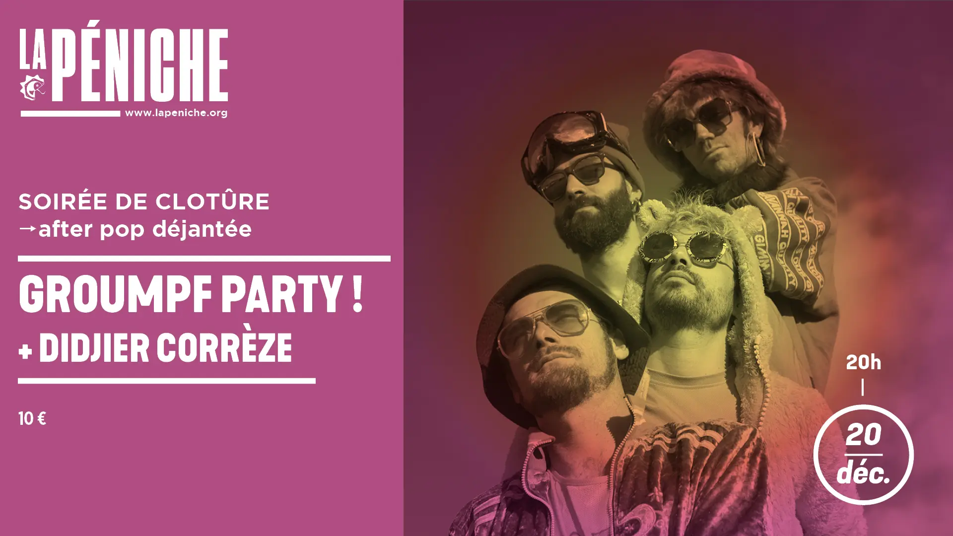 Bannière Groumpf Party