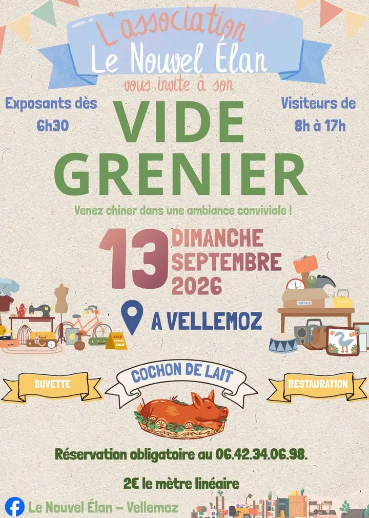 13 septembre Vellemoz vide-grenier