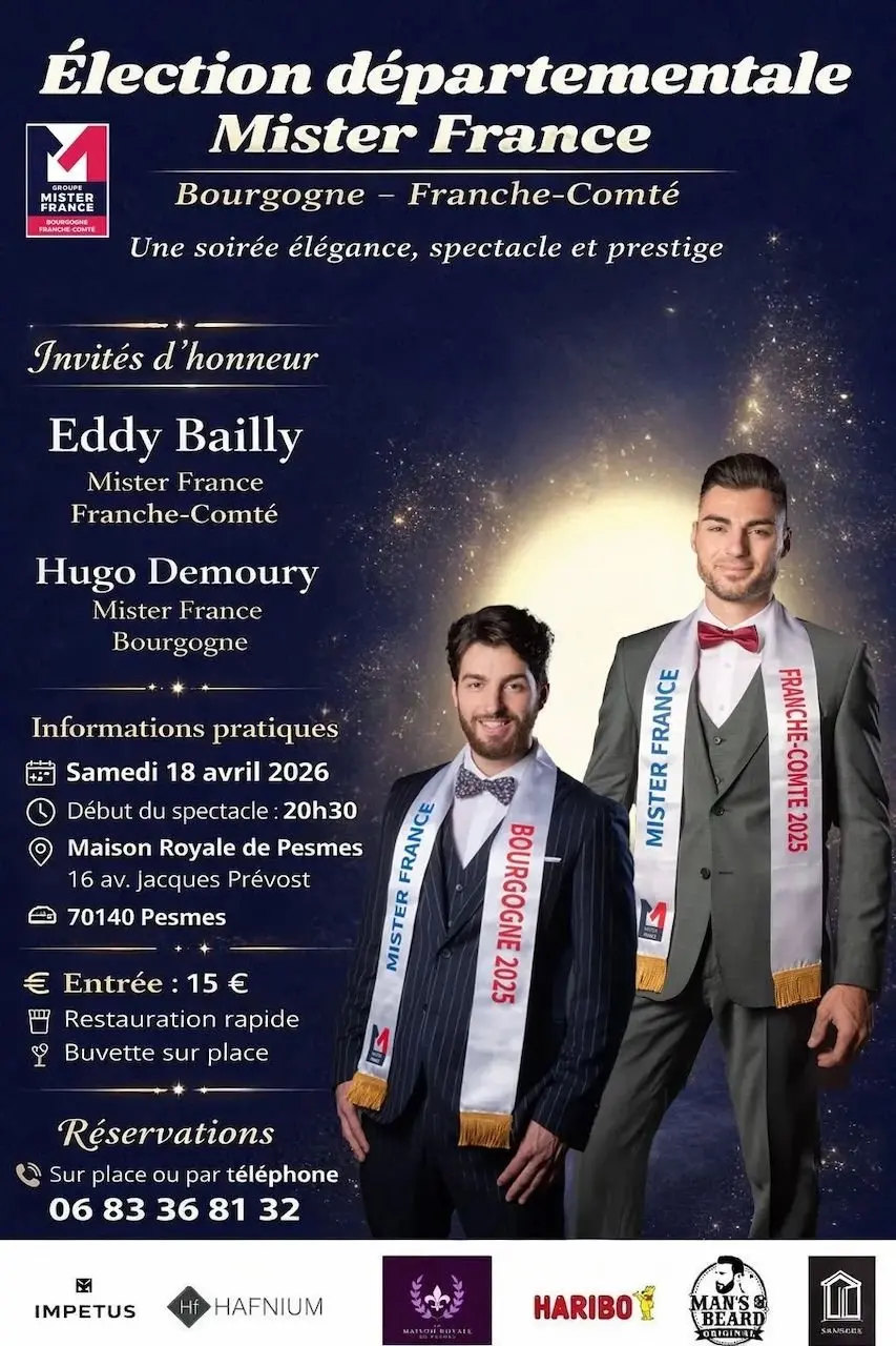 Éléction départementale Mister France