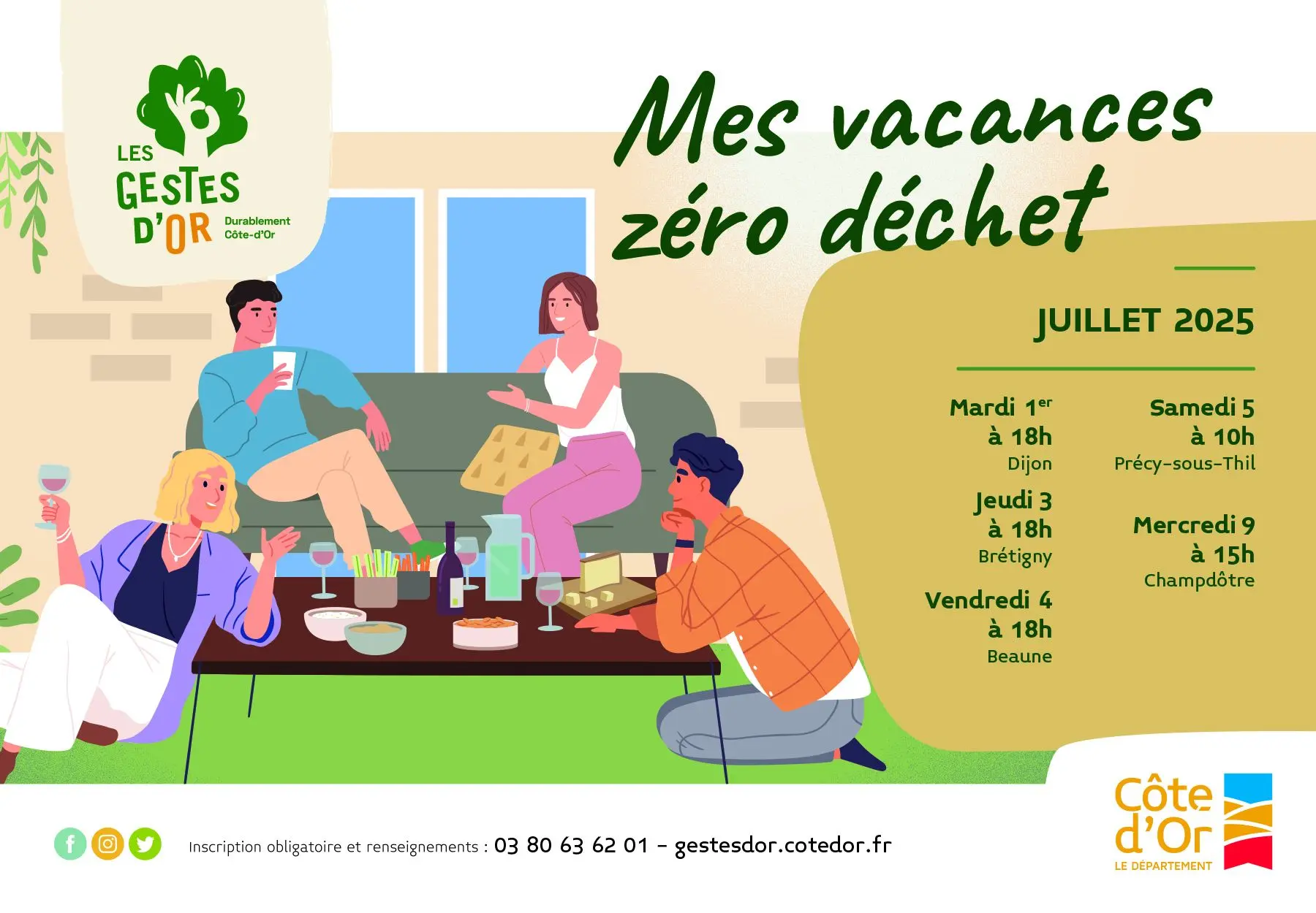 Atelier « Mes vacances zéro déchet »
