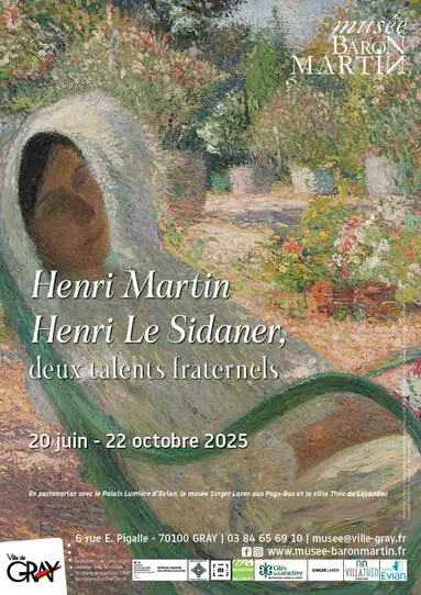 Henri Martin et Henri le Sidanier, deux talents fraternels