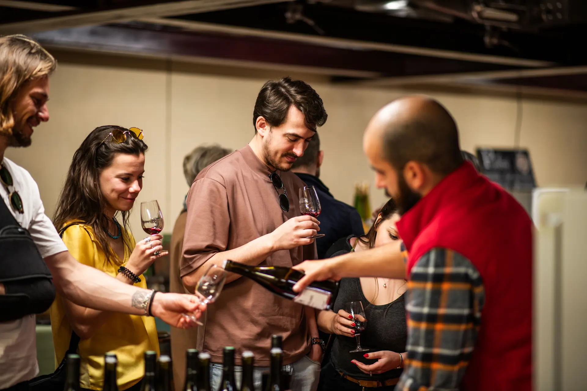 Dégustation de vins