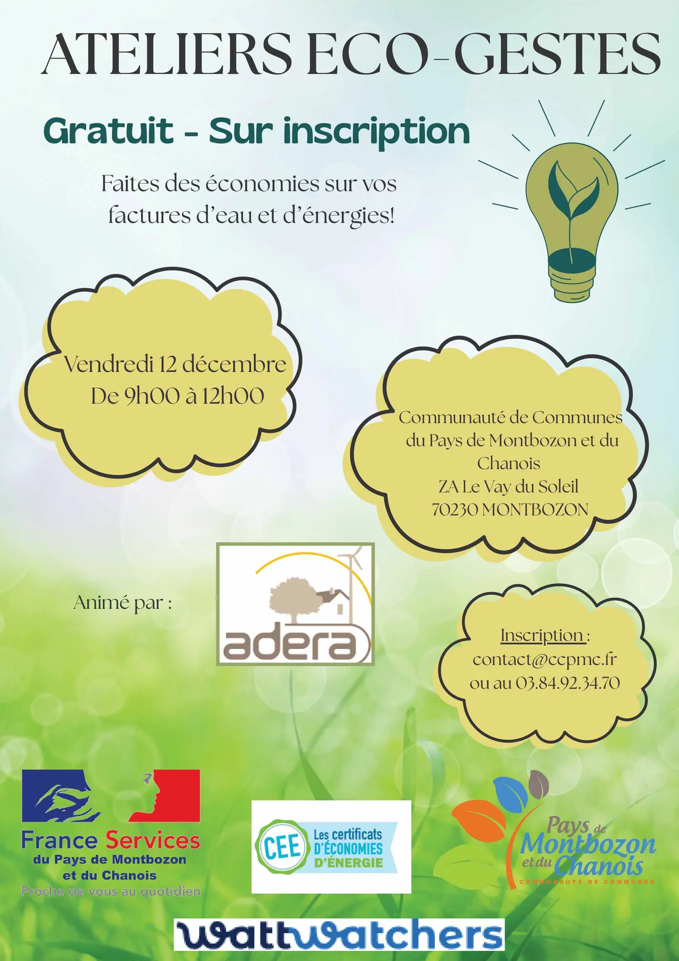 ATELIERS ECO GESTES