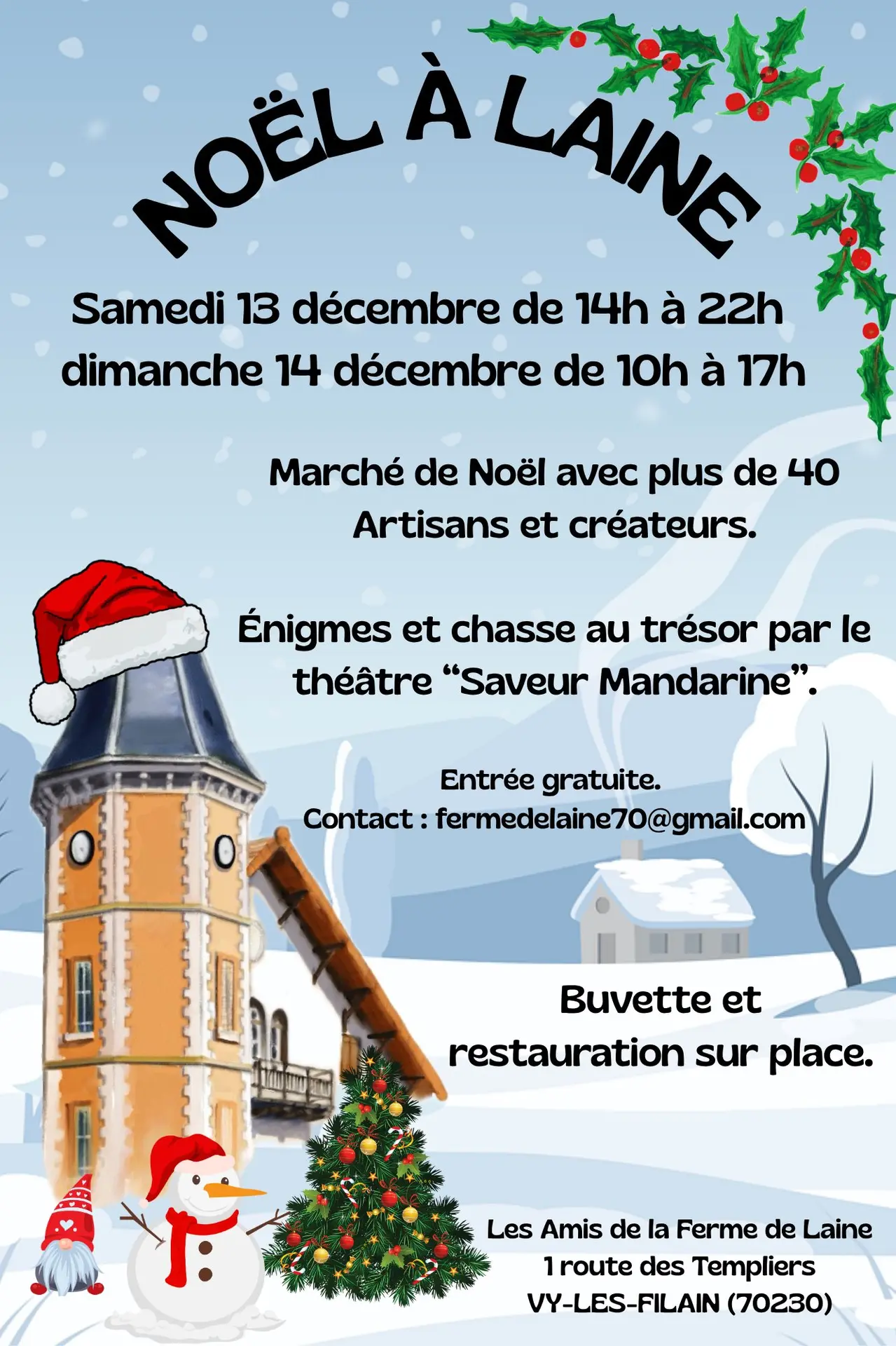 2025-12-13-Marché de Noël à la Ferme de Laine-2