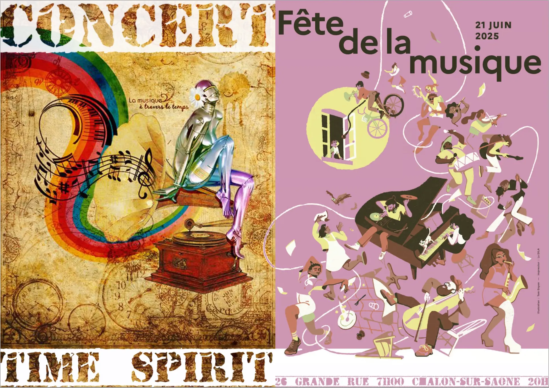 Concert Time Spirit Fête de la musique Chalon-sur-Saône