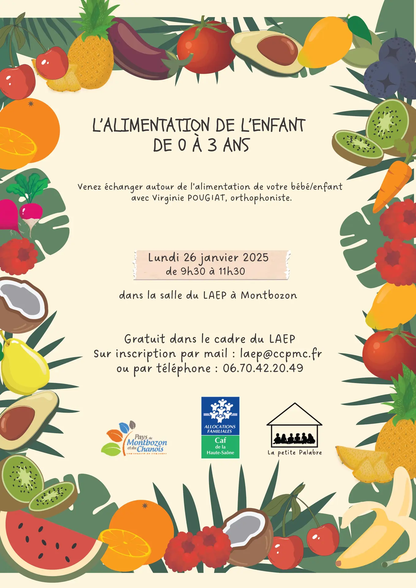 L’alimentation de l’enfant de 0 à 3 ans
