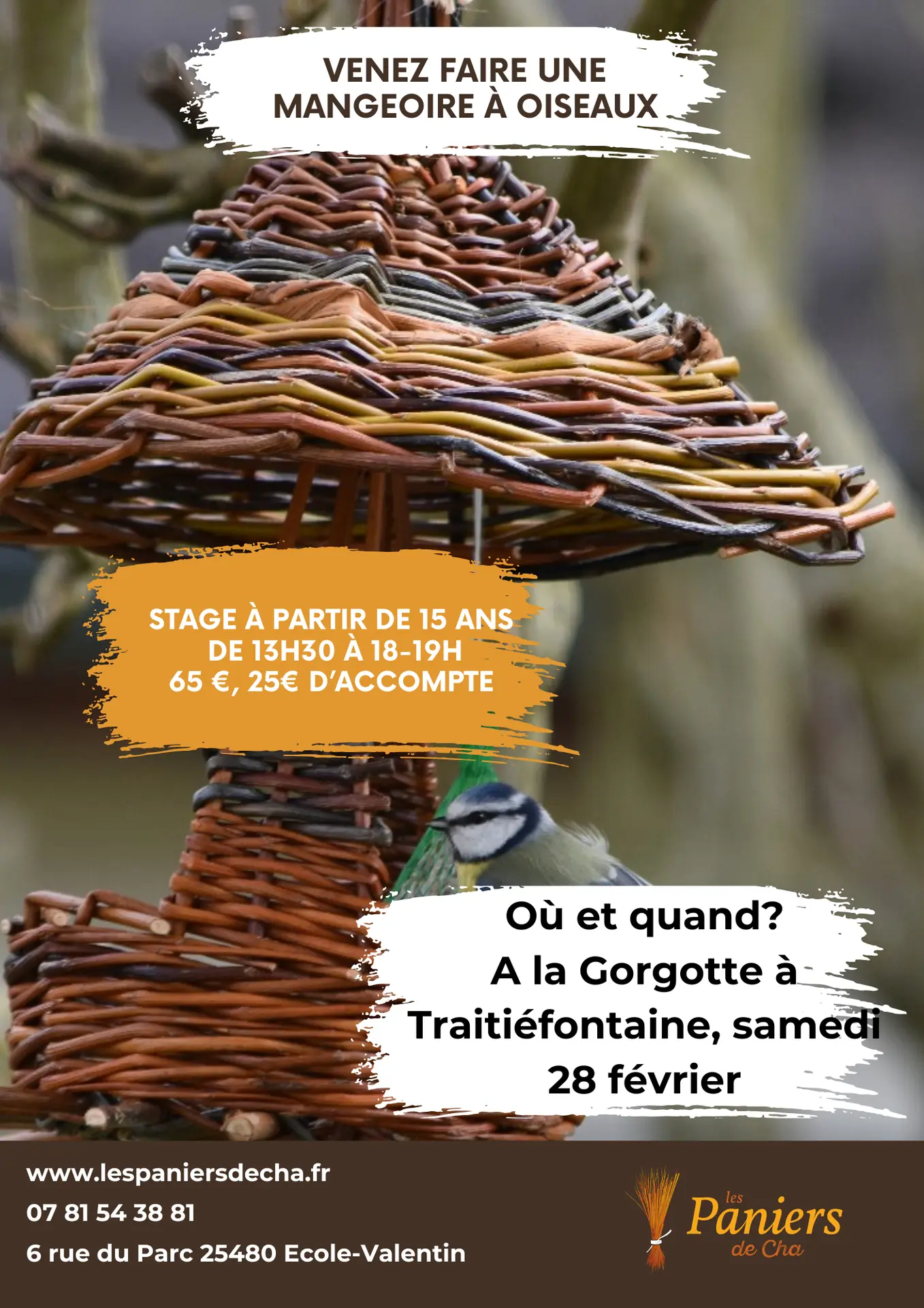 APPRENTISSAGE DU TRI, DU TREMPAGE ET TECHNIQUES DE BASE D’UN PANIER FOND SUR CROISEE - 4