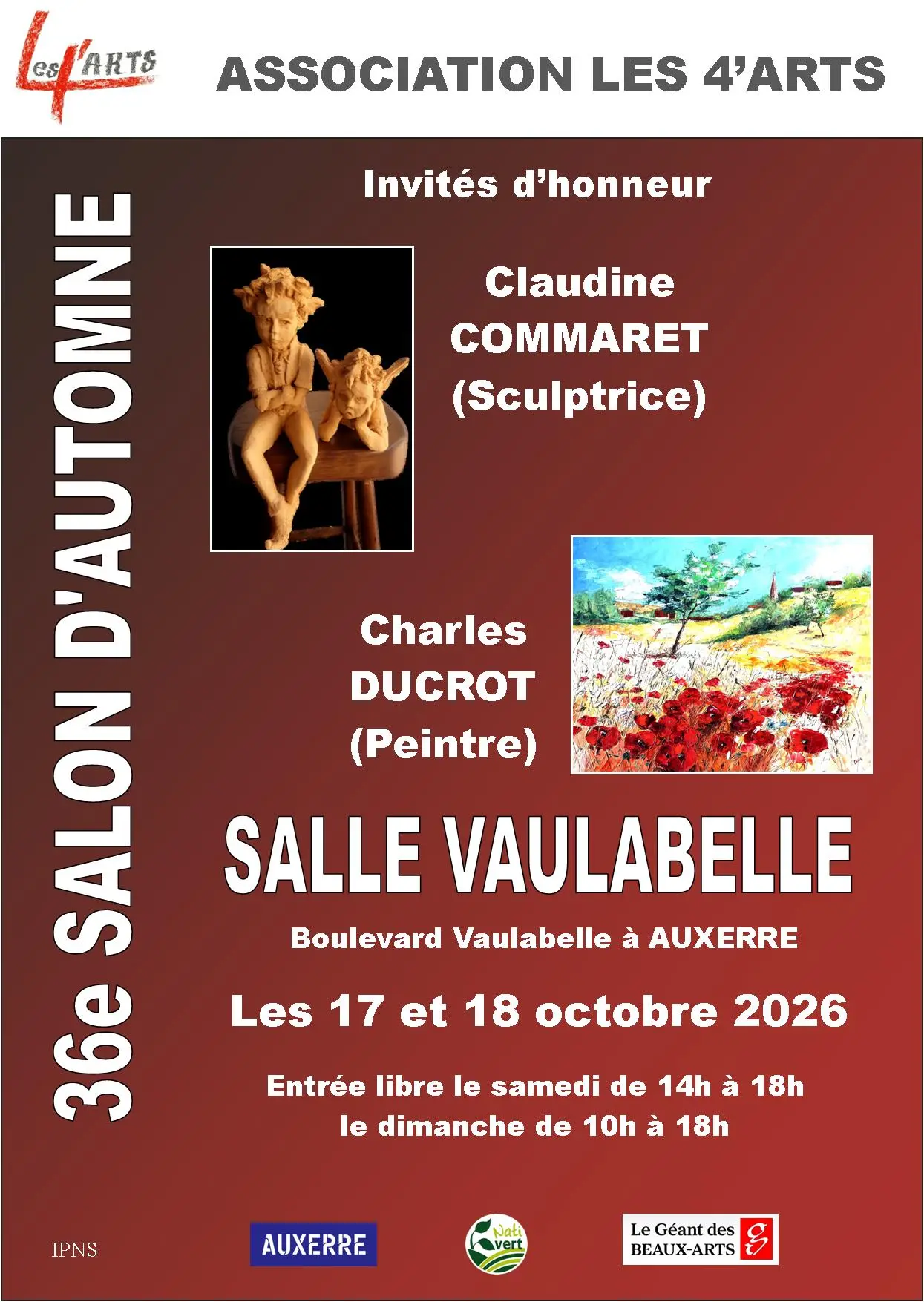 2026-08-07 Affiche salon 2026