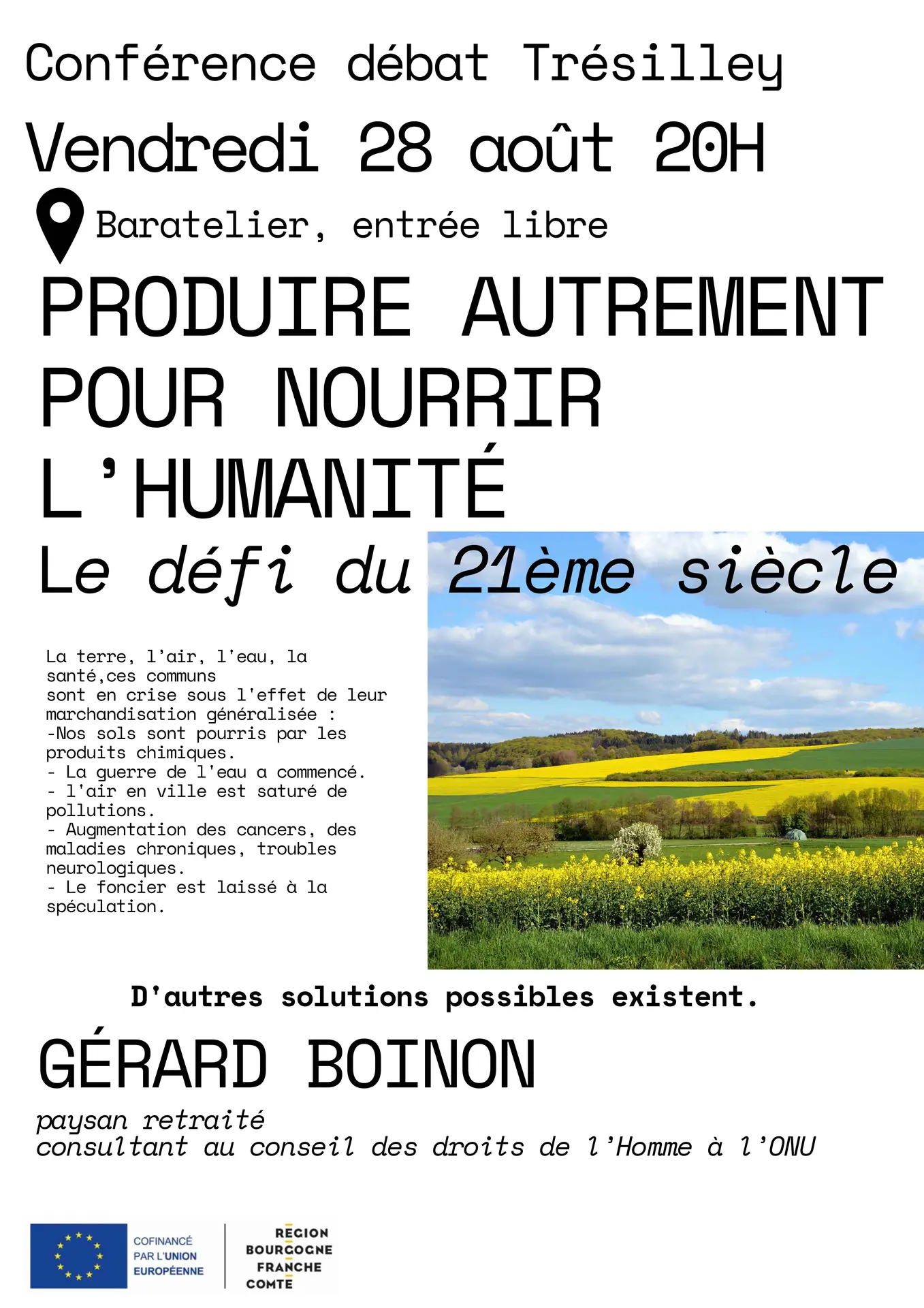 Affiche Minimaliste Exposition Photographie Noir Et Blanc