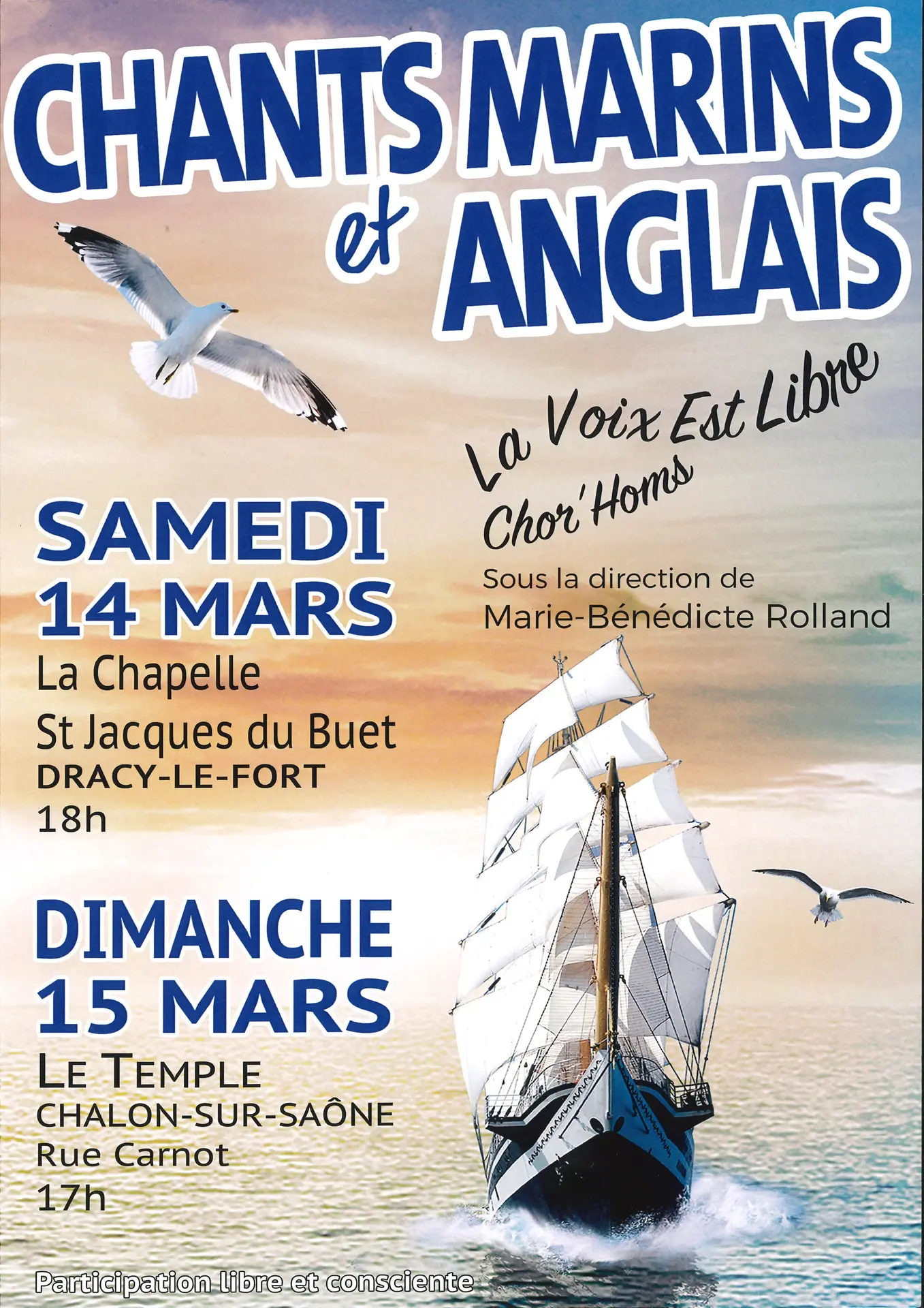Chants marins et anglais