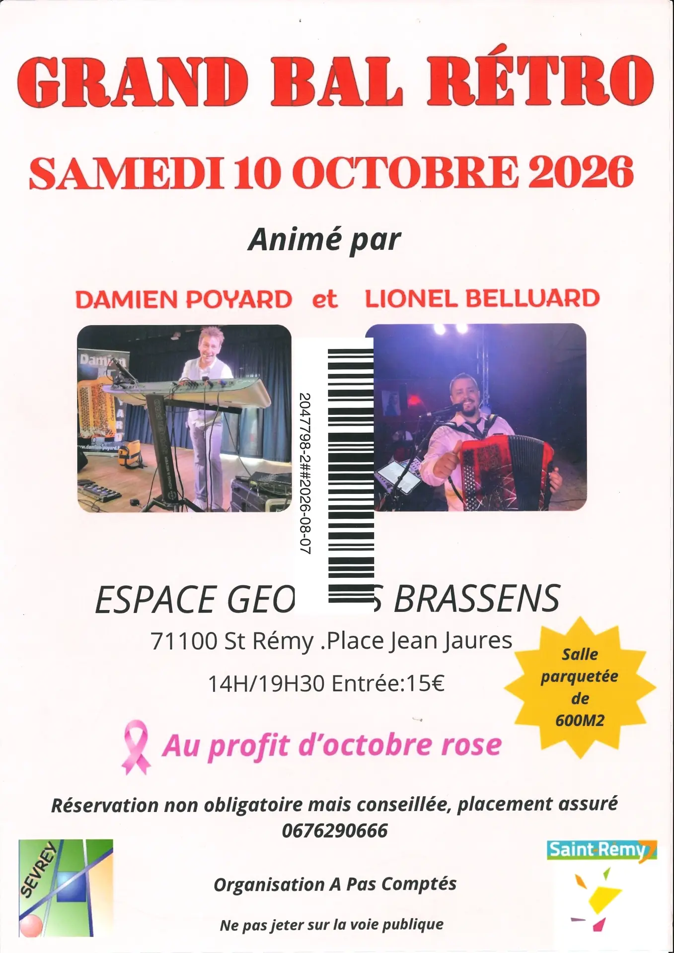 grand bal rétro
