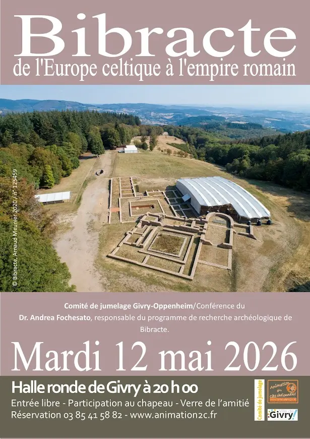 Affiche Conférence Bibracte